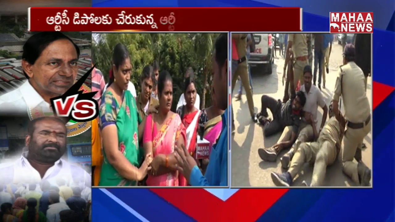 RTC Workers Sensational Comments Over RTC Management | MAHAA NEWS