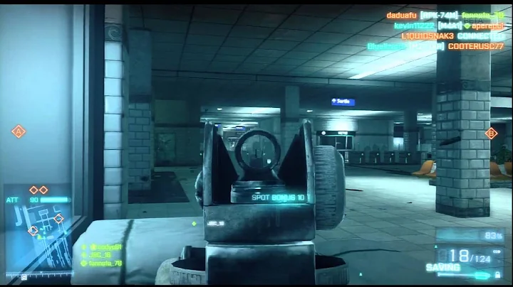 BF3: Beta Operation Metro rush attacking full game 25-7