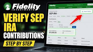 How to verify SEP IRA contributions using Guideline - Step By Step