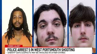 5 arrested following shooting incident in Scioto County