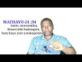YESU ANARUDI HARAKA KIZAZI HIKI HAKITAPITA Kabla Kizazi Hiki Kupita Yesu Anarudi Mapema MATHAYO 24