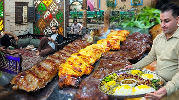 Inside Iran’s Food Hall: Kebabs, Stews & Persian Pizza Galore!