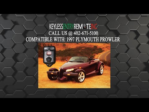 How To Replace Plymouth Prowler Key Fob Battery 1997