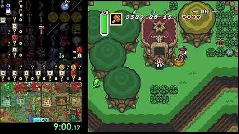A Link to the Past randomizer: Crosskeys pickup race