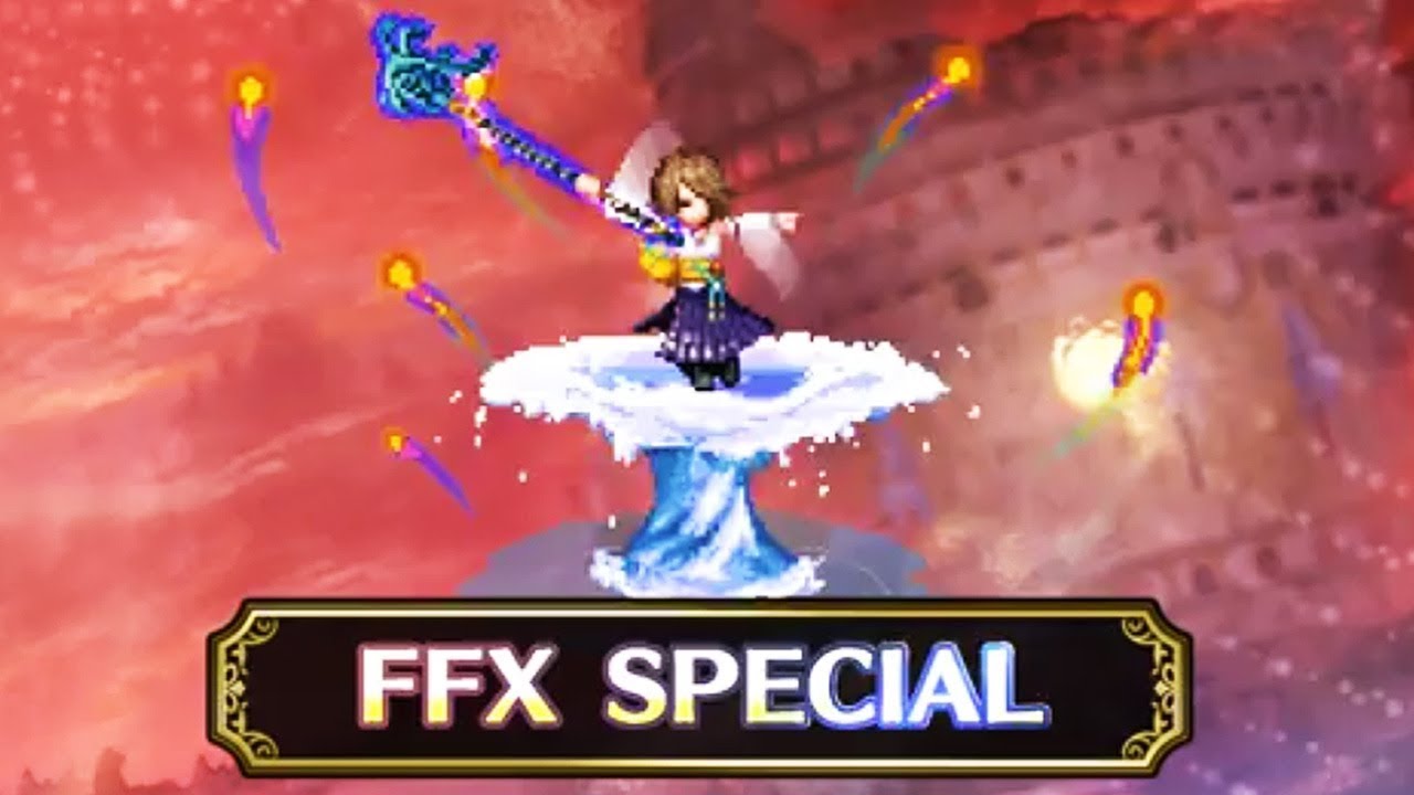 FFBE - YUNA IS HERE! Gagazet & Gungan Story Part 2