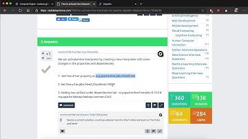 How to activate hive interpreter for Apache Zeppelin on Dataproc on GCP?