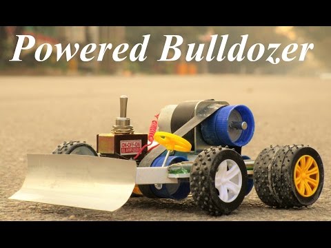 How To Make A Tractor With Bulldozer - Bulldozer - Make Your Own Creation