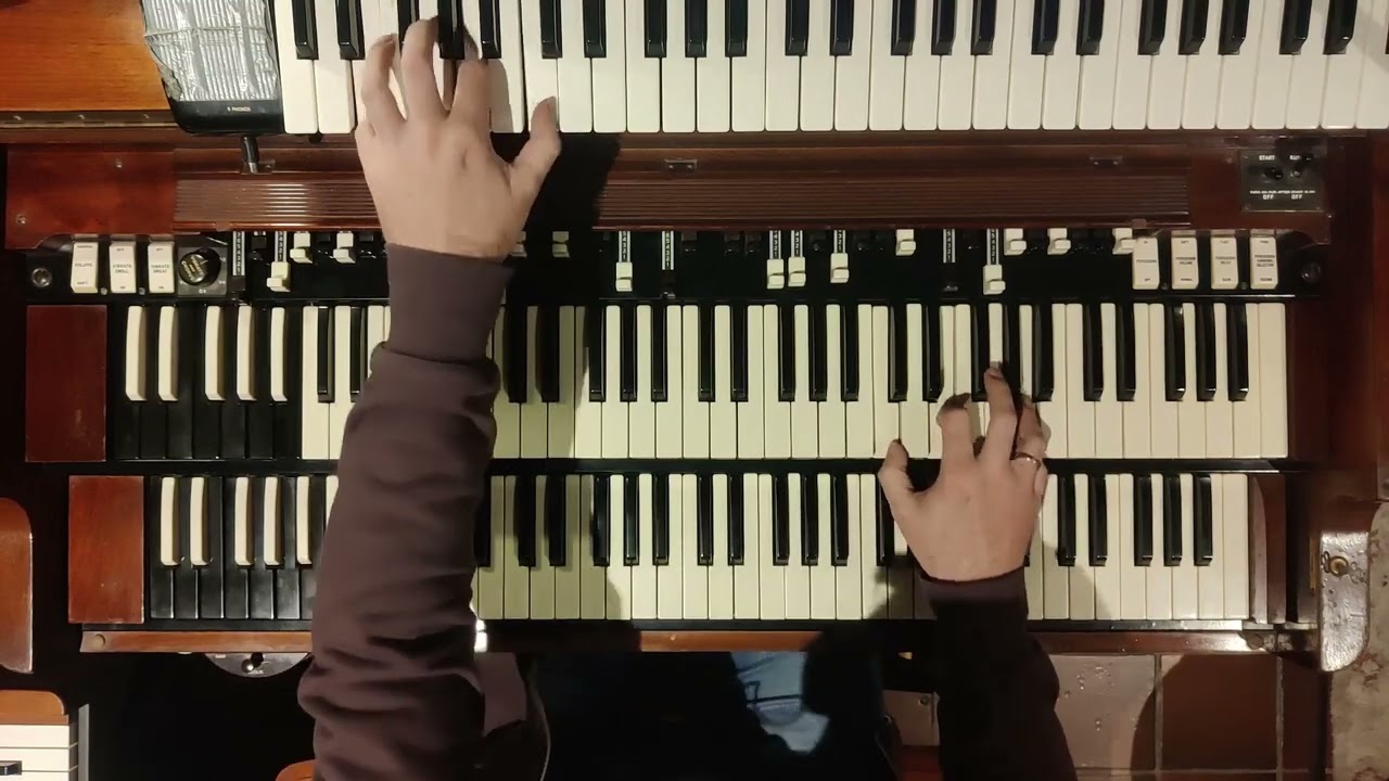Summertime played on 1958 Hammond B3 organ