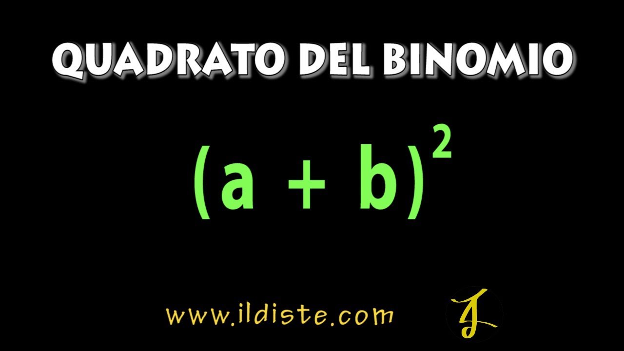 Quadrato del binomio YouTube Quadrato del binomio YouTube