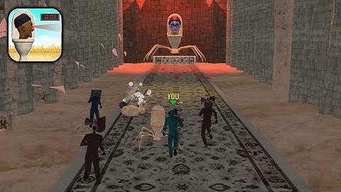 Skibidi Survival: Toilet Party - Part 1 Camera Man VS Skibidi Toilet - Gameplay Walkthrough