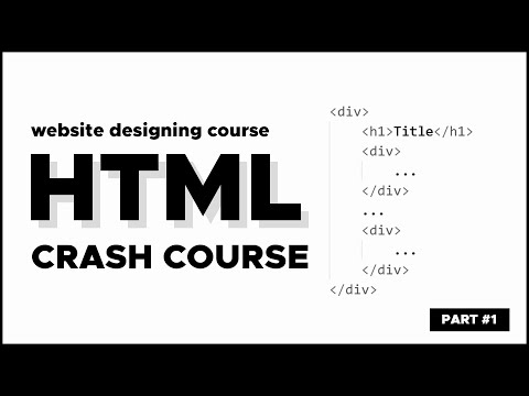 Create a website design using HTML & CSS - part #1 | HTML crash course | Malayalam