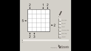 Skyscrapers Tutorial: How to solve a Skyscrapers logic puzzle (HD) screenshot 1