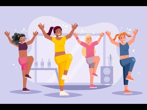 《簡單健身操- 動作組合 》 「Let's Go Workout 」 『每天動一動 , 身體健康沒煩惱  !』