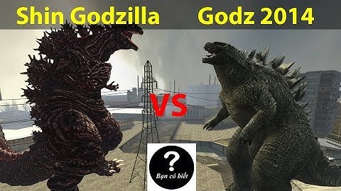 Shin Godzilla và Godzilla 2014, ai mạnh hơn? || con nào sẽ thắng #51 || Bạn Có Biết?