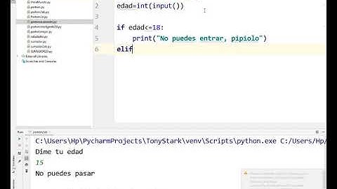 If con elif en Python TIC 2 Bachillerato IES Monterroso