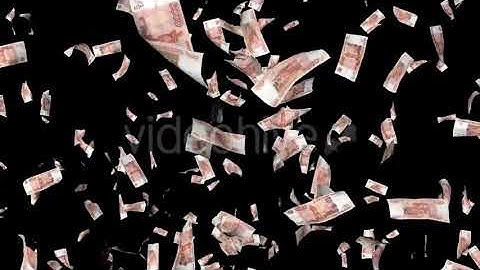 Money Raining – Ruble | Motion Graphics - Envato elements