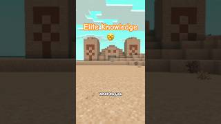 Elite Minecraft Knowledge Only True Players Know Part 3