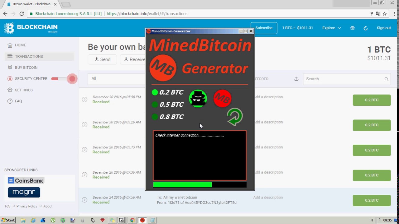 fastest bitcoin generator