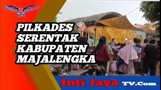 Wakil Bupati dan Kapolres Majalengka Monitoring langsung PILKADES serentak