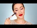 Holiday Look Using All Drugstore Makeup