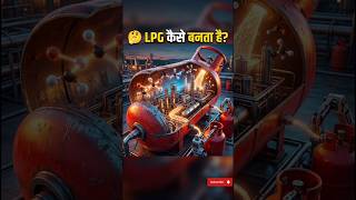 ⛽ LPG कैसे बनता है? 🤔 | How LPG Is Made? Factory Process Explained #shorts #trend #shortsfeed