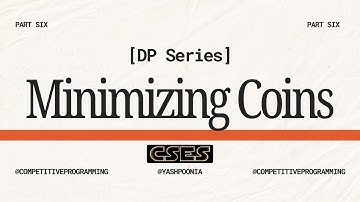 Minimizing Coins (CSES) | Min Steps to Reach Target Sum | DP with Unbounded Knapsack Logic