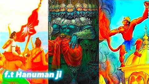 ELEVATED - F.T RAVAN ATTITUDE  || POWER OF HANUMAN 🚩💪#viralvideo