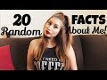 20 RANDOM FACTS ABOUT ME! | Jenavie Christine