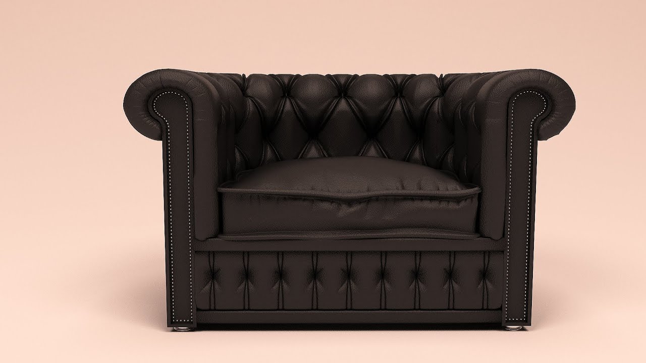 Tutorial 3Ds Max Modeling A Leather Sofa YouTube