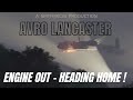 Raf avro lancaster  engine out  heading home   blender 34