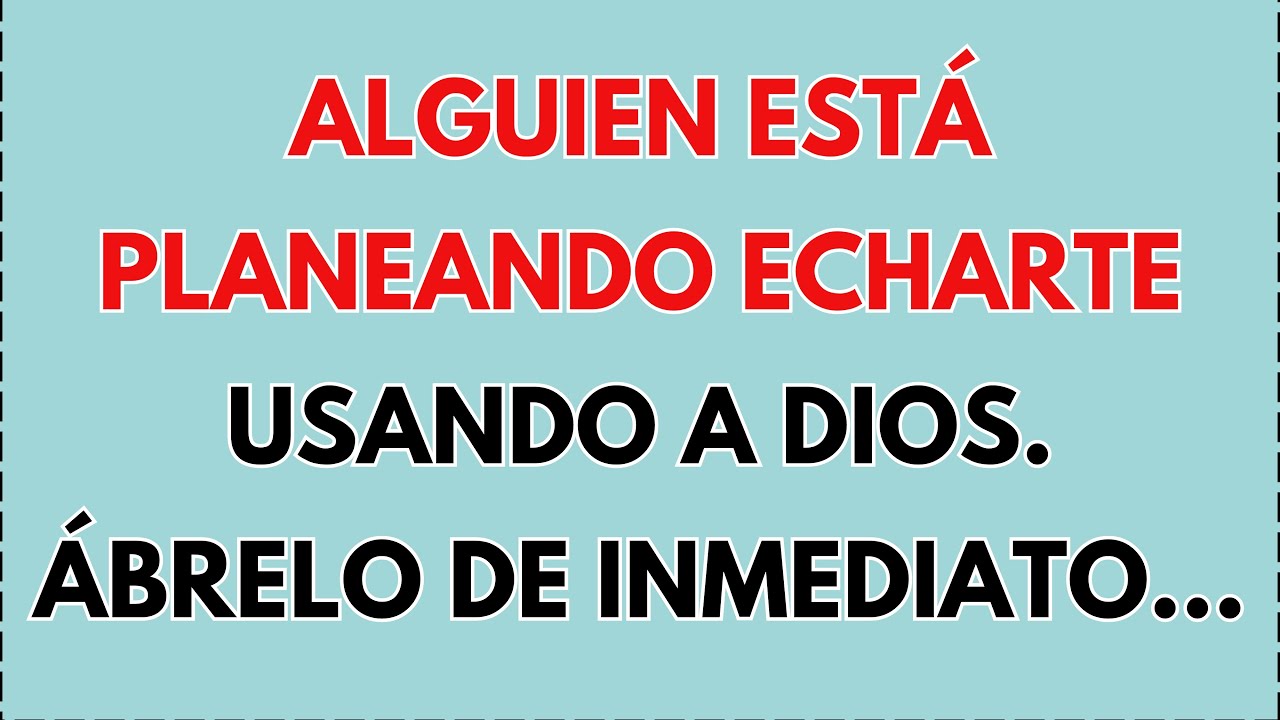 😲 El Arcángel Miguel dice: Alguien está planeando echarte usando... Abierto inmediatamente
