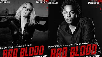 New Taylor Swift 'Bad Blood' Posters Featuring Kendrick Lamar, Lena Dunham, Gigi Hadid
