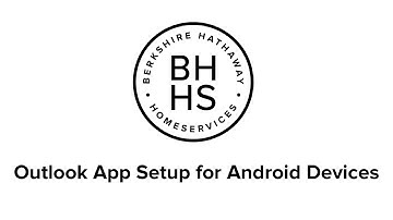 Outlook Setup for Android