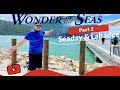 Wonder Of The Seas, Maiden Voyage Family Cruise Part 2 SEA DAY &amp; LABADEE #labadee #wonderoftheseas