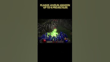 PLAGUE JAVELIN AMAZON BUILD UP TO 6 PROJECTILES #diablo2resurrectedbuild #fastleveling #diablo2r