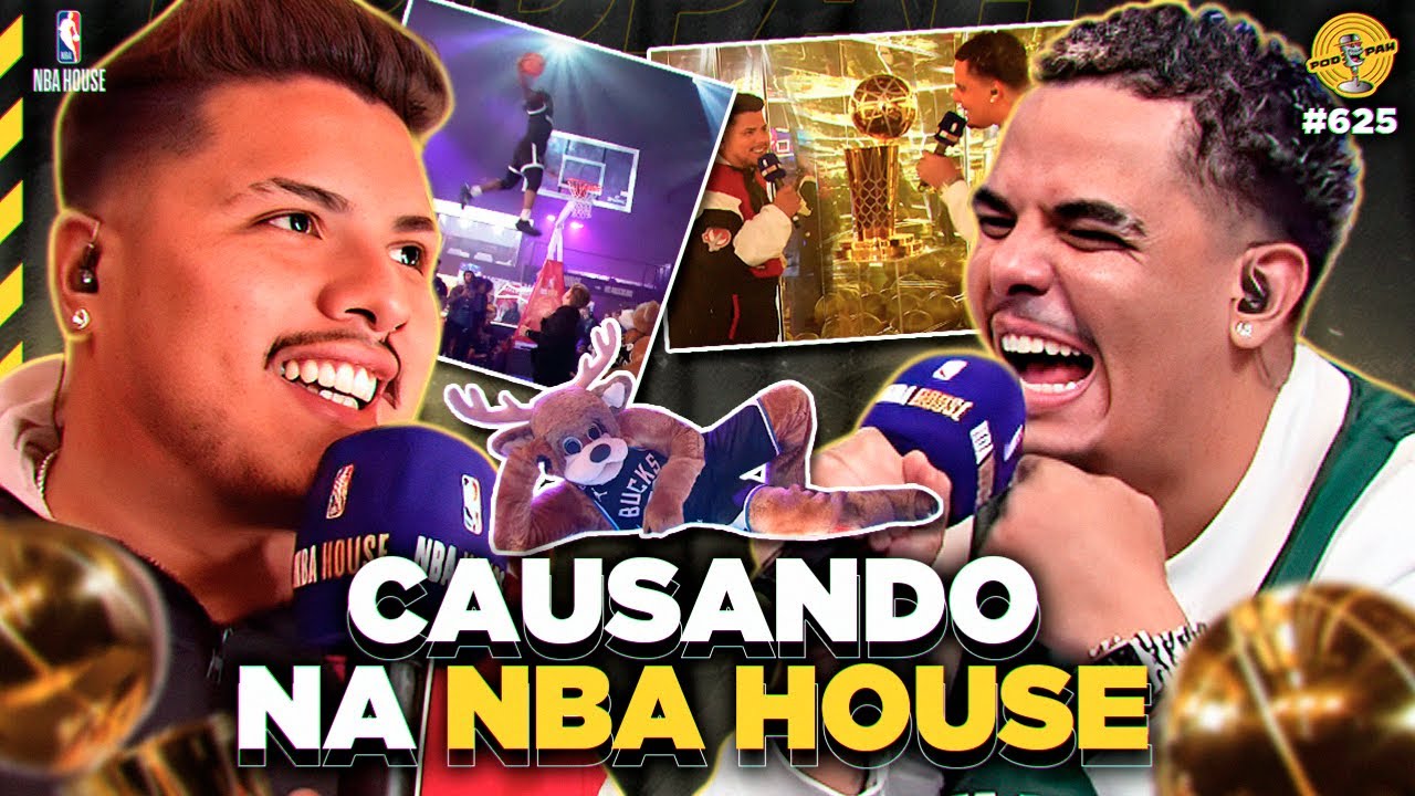 IGÃO & MITICO CAUSANDO NA NBA HOUSE – Podpah #625