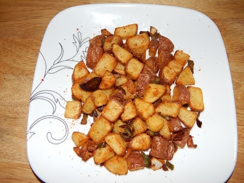 Roasted Potatoes in Actifry Air Fryer - Breakfast Recipes Using Air Fryers