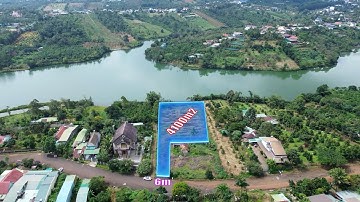 BÁN ĐẤT VIEW HỒ CỰC ĐẸP 4100M2 - 100M2 THỔ CƯ - 0911761968