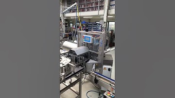 Leibinger CANVASA - rotating collecting table and labeler