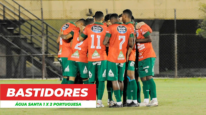 Bastidores do jogo ÁGUA SANTA 1 x 2 PORTUGUESA - 21/05/2021 || LUSA TV