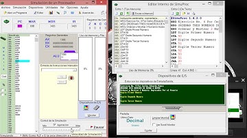 Video Paso 2 simulador de Procesador SIMUPROC