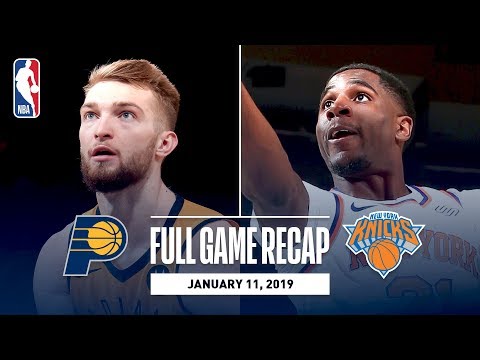 Full Game Recap Pacers Vs Knicks Domantas Sabonis Drops 22 15 In The Garden