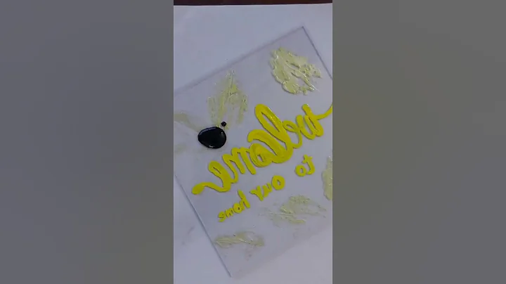 easy welcome home decor painting #shorts #trending #art #easypainting