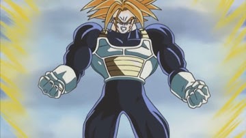 DBZ Kai Trunks Goes Ultra Super Saiyan (USSJ) No BGM {HD 720p} {60 FPS}