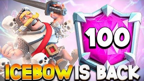 Top 100 Global Ladder PUSH w/ICEBOW❄️🌎 - Clash Royale
