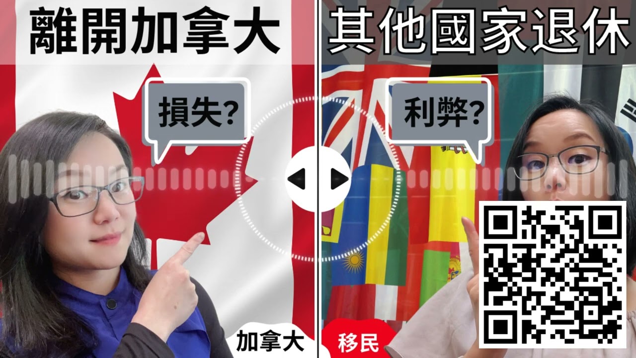 【Podcast】離開加拿大退休真的好嗎？出國後你可能會失去的養老金和原有福利！退休移民 國外如何收取養老金 過剩資產 海外稅務 CPP、OAS、GIS TFSA、RRSP、RRIF 加拿大退休
