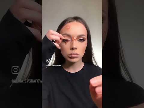 HORROR MAKEUP 🔞 Halloween look 🔥 #sfx #horrormakeup #sfxartist #sfxmakeup #halloween #blood #грим