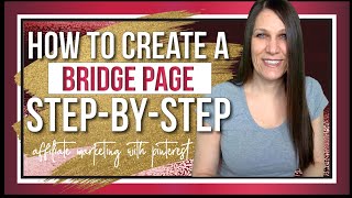 How to Make a Bridge Page (Easy Step-by-Step Instructions, FOLLOW ALONG)