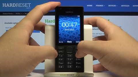 How to Turn On Always On Display in NOKIA 216 – Glance Screen
