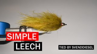 Simple Leech Fly Pattern Tutorial